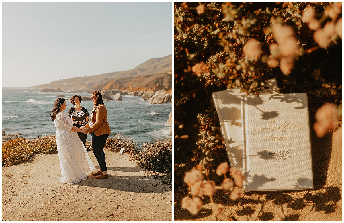 Ashlee and Amy's LGBTQ big sur elopement photos by Nadeen Sparks Photography