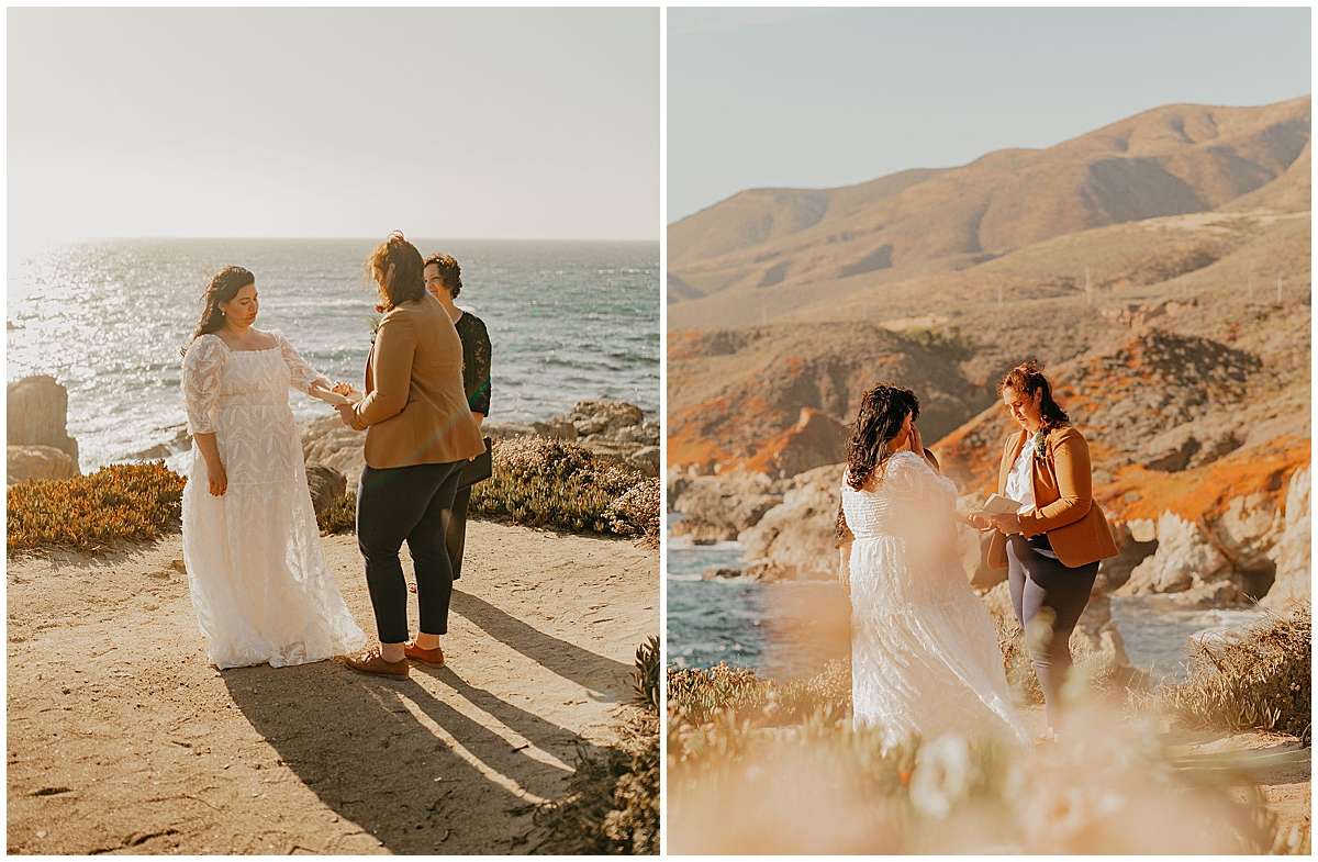 Ashlee and Amy's LGBTQ big sur elopement photos by Nadeen Sparks Photography