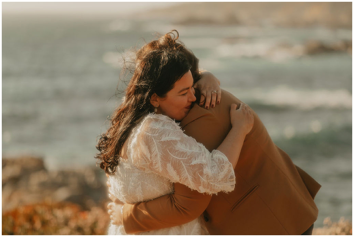 Ashlee and Amy's LGBTQ big sur elopement photos by Nadeen Sparks Photography