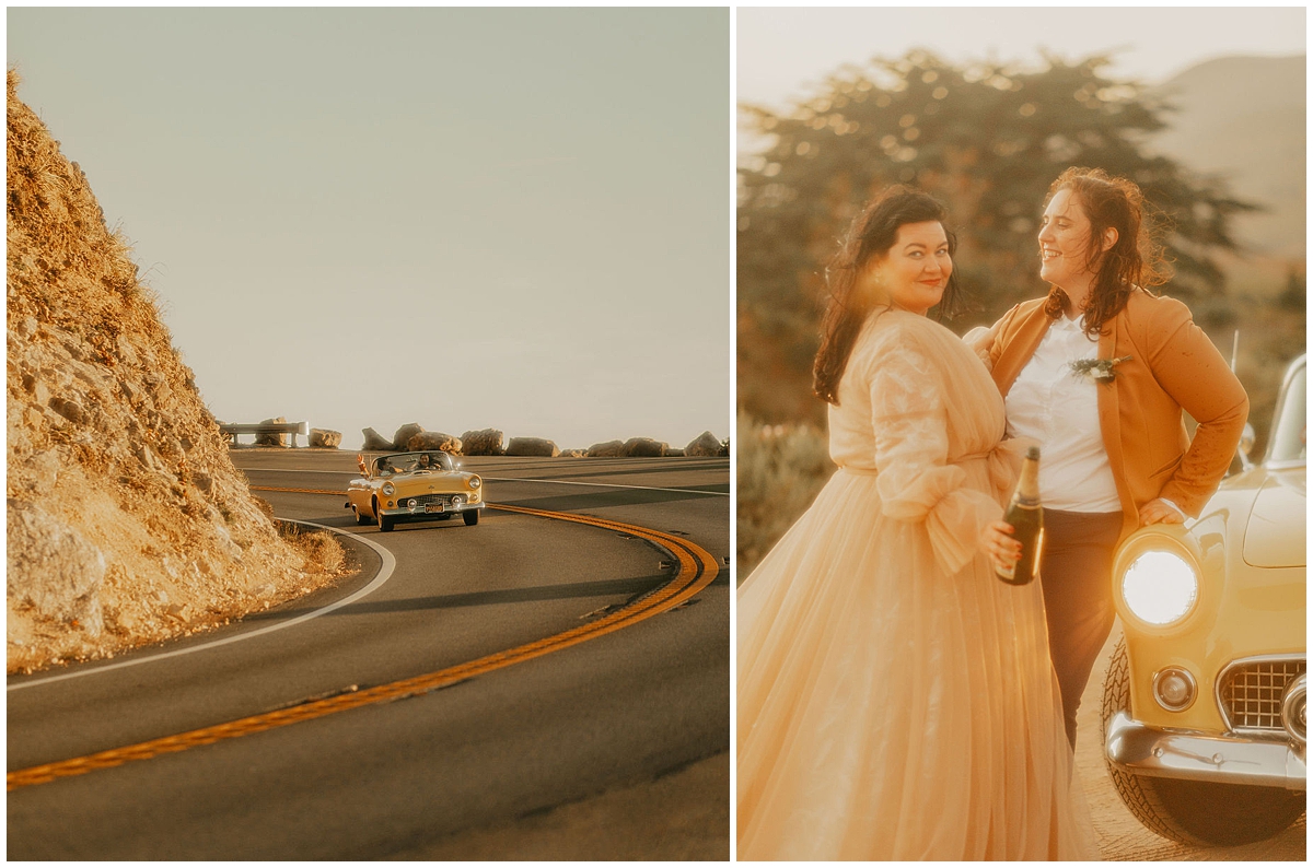 Ashlee and Amy's LGBTQ big sur elopement photos by Nadeen Sparks Photography
