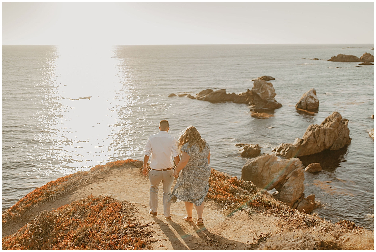 Ashleigh and Casey's big sur engagement photos by nadeen sparks photography