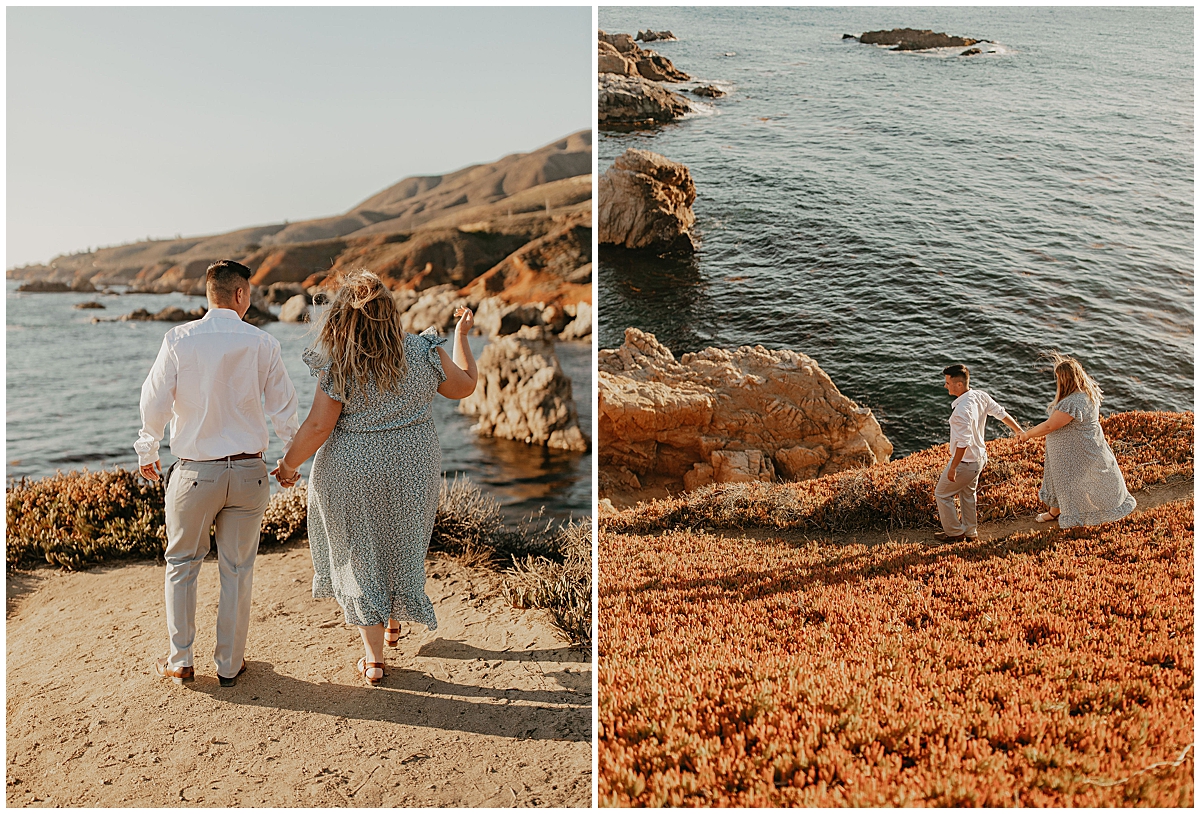 Ashleigh and Casey's big sur engagement photos by nadeen sparks photography