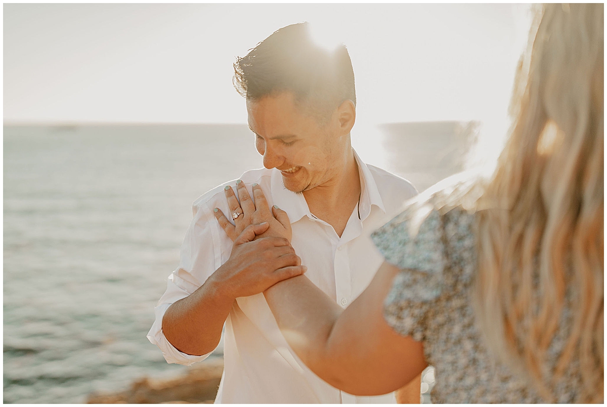 Ashleigh and Casey's big sur engagement photos by nadeen sparks photography