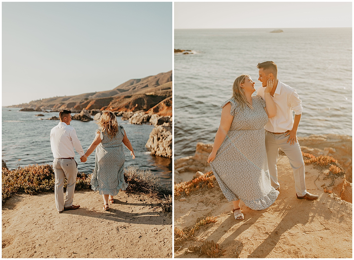 Ashleigh and Casey's big sur engagement photos by nadeen sparks photography