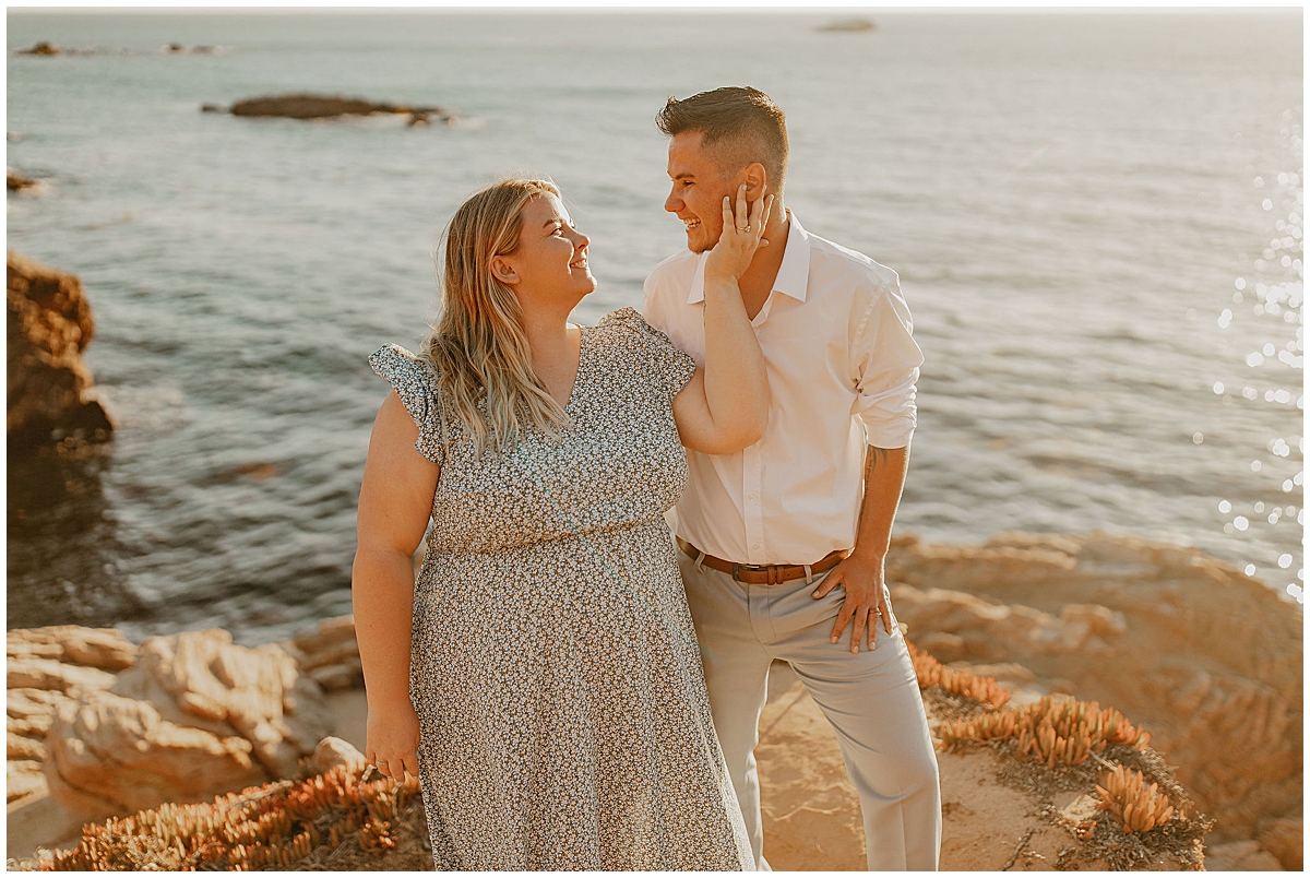 Ashleigh and Casey's big sur engagement photos by nadeen sparks photography