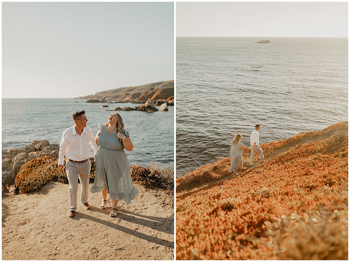 Ashleigh and Casey's big sur engagement photos by nadeen sparks photography