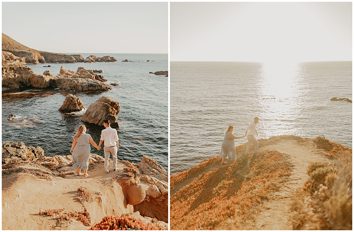 Ashleigh and Casey's big sur engagement photos by nadeen sparks photography