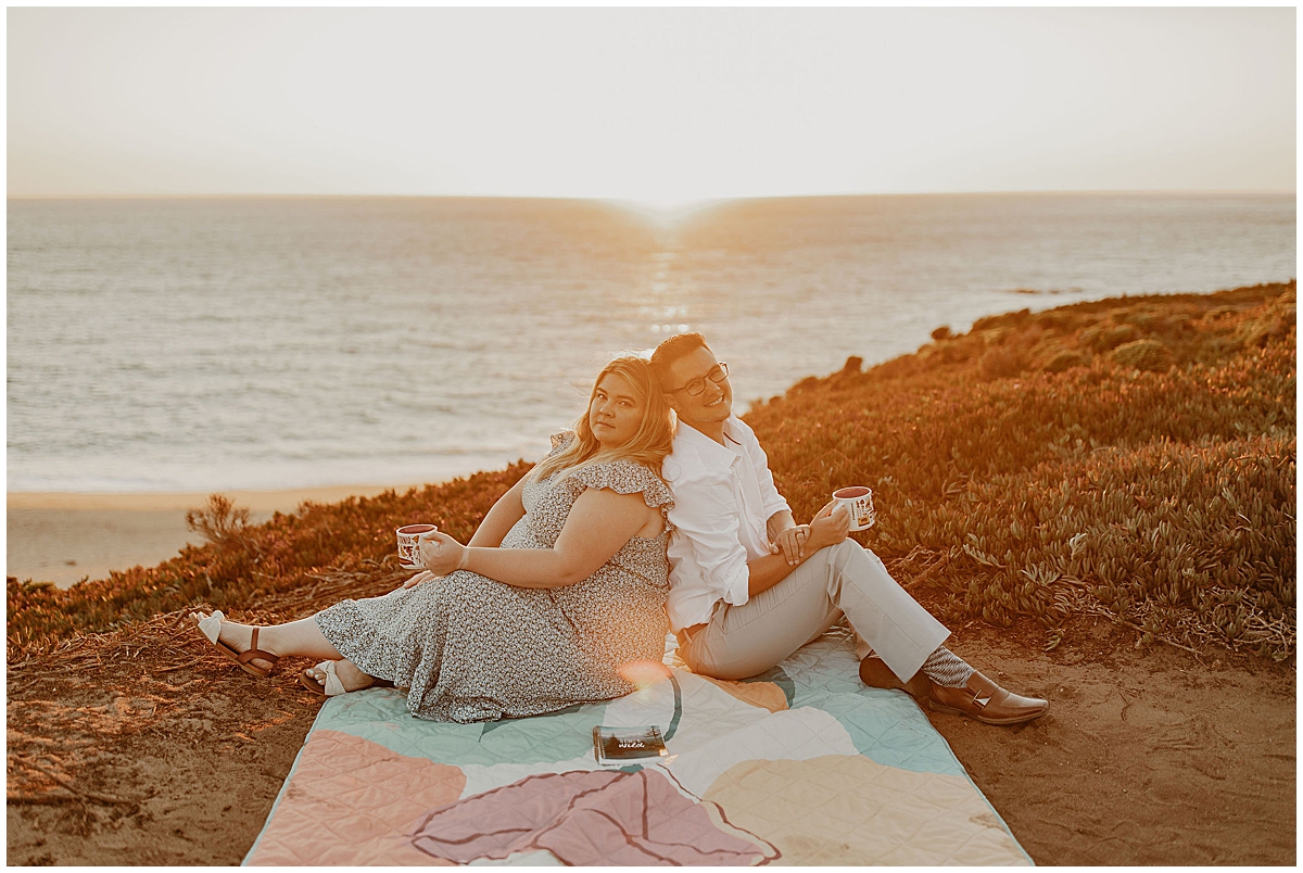 Ashleigh and Casey's big sur engagement photos by nadeen sparks photography