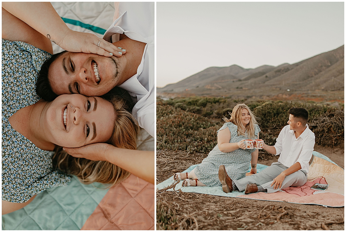 Ashleigh and Casey's big sur engagement photos by nadeen sparks photography