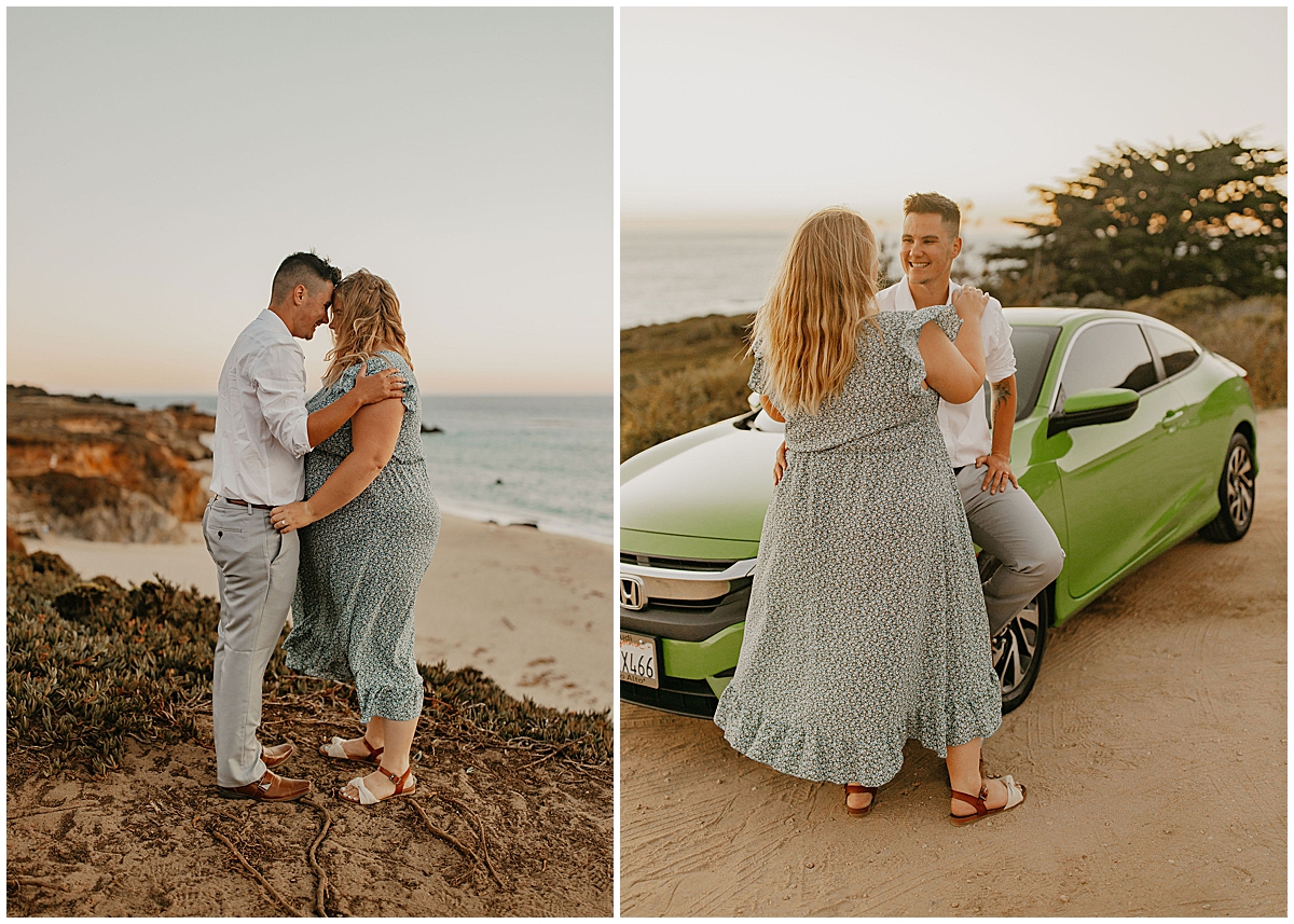 Ashleigh and Casey's big sur engagement photos by nadeen sparks photography