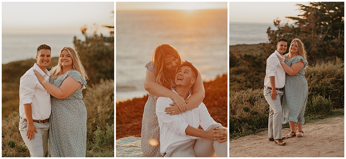 Ashleigh and Casey's big sur engagement photos by nadeen sparks photography
