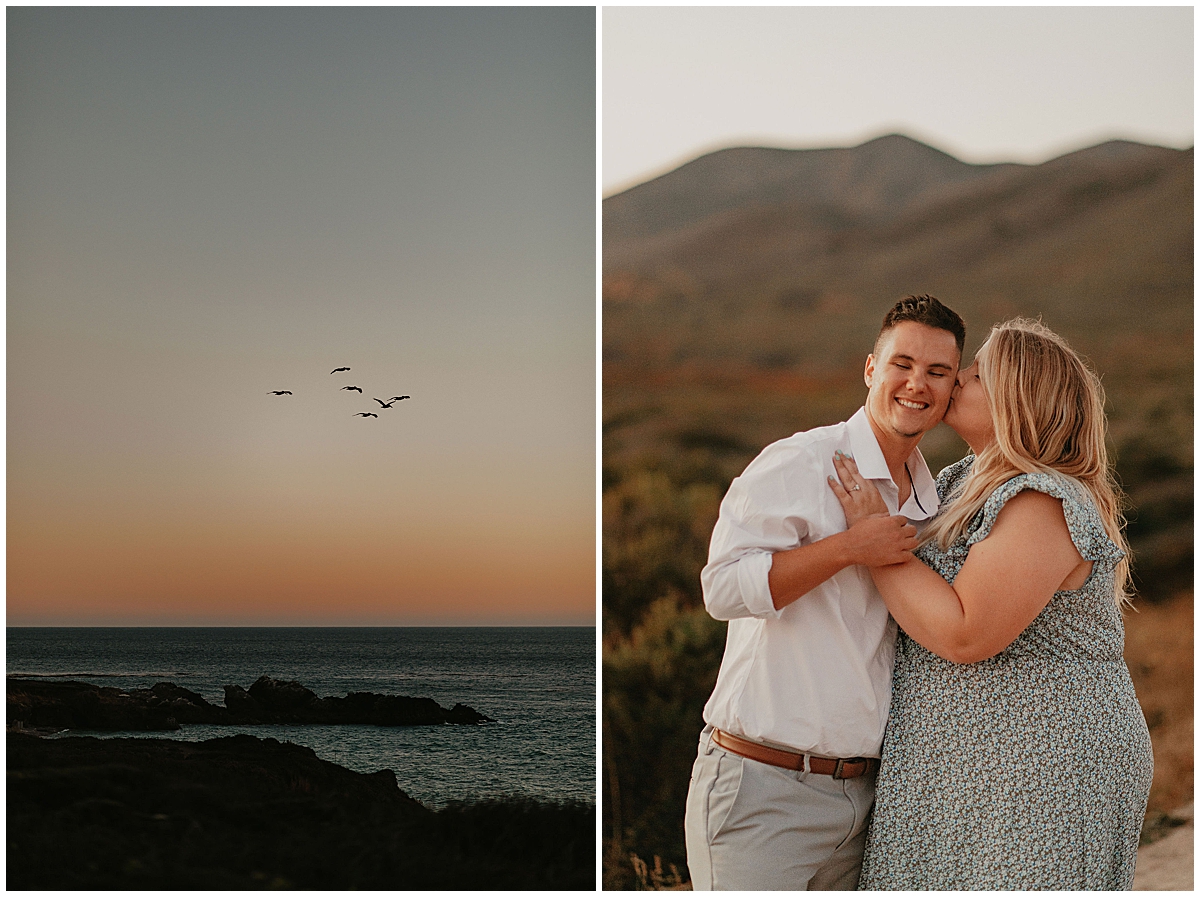 Ashleigh and Casey's big sur engagement photos by nadeen sparks photography